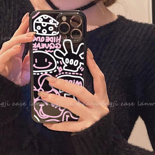 卡通人物亮面适用于华为nova7/8手机壳9女5ipro/7se/5Z可爱3i动漫4e潮10