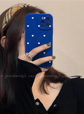 INS风12红米k30适用小米11手机壳note10爱心cc9韩国87小众K40pro女k20