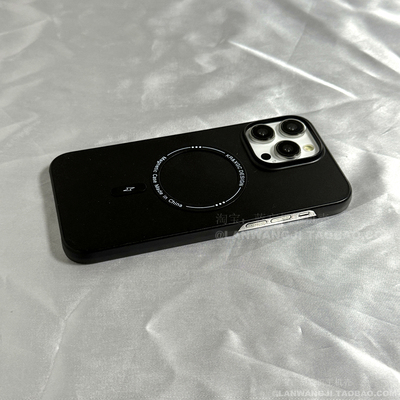 细磨砂磁吸半包适用华为荣耀100/60/90/80gt手机壳50/70畅玩X40简约magic7pro/534/20小众10新款v30硬壳纯色
