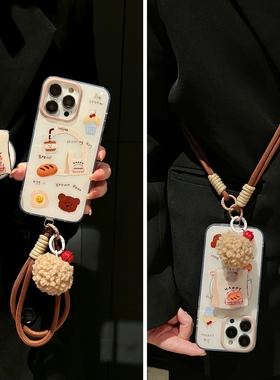 购物袋旋转磁吸支架适用三星S25 ultra/S24/Note20/A34/A06/S10手机壳A25/S23+A71斜挎绳S9+S21fe/A52S/A56软