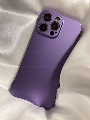 细腻手感暗紫适用小米手机壳红米Note12Turbo/K40S简约K50至尊版13/11/civi3/2烤漆9A金属色10S/K30/K60pro男