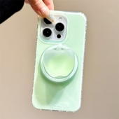 X8S K10x A5pro A58 A72女A3X X7ultra手机壳Reno15 Findx9 纯色薄荷绿青苹果磁吸支架适用OPPO