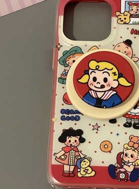 磁吸原田治女孩复古支架适用oneplus ACE5pro一加13/12/11/1+8T手机壳1+9R竞速1+ACE3V可爱萌1+ACE2/9RT软7T