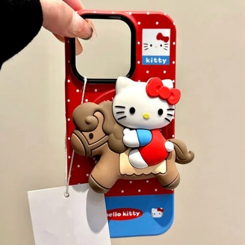 木马KT猫磁吸支架适用NOthing 2A/3手机壳2谷歌Pixel9/10PRO/876童趣mote edge60pro波点G56华硕ROG9/54硅胶