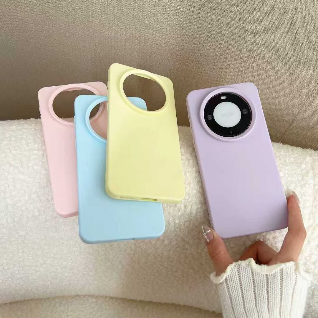 软糯硅胶马卡龙色适用oppo Reno15/13/12/11/10/9手机壳A57大孔Find X9/X8S/X7ultra/A3纯色A2m/A79ins风A58x