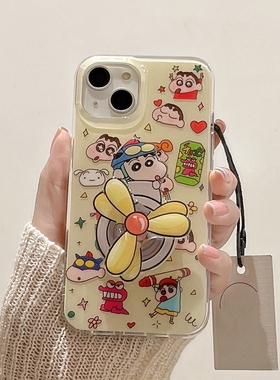 旋转卡通支架A58X适用oppo findx9/x8/A2/A3pro/reno15/13/87956+手机壳A35趣味a57/K12硅胶A97/A93S/r17/A72