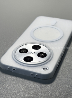 内置磁吸大孔软胶半透明充电适用OPPO FindX8/X6手机壳X7ultra精孔A3/A2pro防摔Reno13/12/11/10薄9男女8PRO