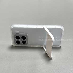 一体隐形支架可竖立vivo iQOOneo9/10pro手机壳iqoo13/Z6/Z7X气囊neo7折叠neo6se气囊12pro纯色Z5x/Z3透明U1x