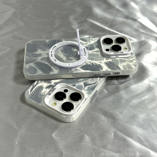 可磁吸支架iqooneo9/8强吸附/neo6se适用neo5活力手机壳Z8x双层羽纱壳neo大孔IQOO12/11S/98高级U5E/U3x防摔