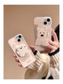 A35 reno13 879356pro 3pro可爱A56s手机壳A57 A96 93S硅胶K5 磁吸支架适用oppoA2m 小狗findx7 k11