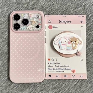 Z11新款 创意10AIR Z70 11pro MAX A51 ZTE Z50Spro ULTRA 甜品兔吊坠磁吸支架适用努比亚Z60pro手机壳Z80