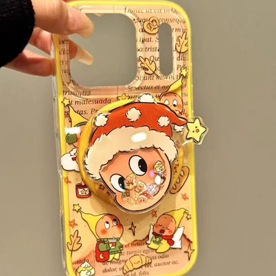 新年帽秋冬星星人磁吸适用NOthing 3/2手机壳2A谷歌Pixel 10/9876/10PRO新款mote edge60/G56华硕ROG 9硅胶54