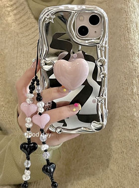 适用小米13手机壳K60至尊K50红米Note12Tpro不规则边10/9/12高级11镜面银K30pro硅胶K40电镀civi3/2支架小众