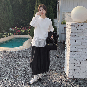 新品！日系百搭长款花苞裙8326P125K178已出货主推大货整套有图片