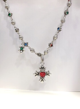 向卉意大利中古925银多宝项链