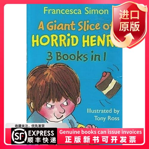 【进口英文原版】【现货】 A Giant Slice of Horrid Henry [Paperback] [Jan 01, 2007] Francesca SimonFrancesca Simon(Author)