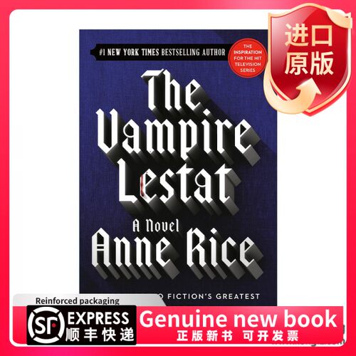 现货英文阅读书籍英文原版 The Vampire Lestat The Vampire Chronicles 02 吸血鬼编年史2 吸血鬼莱斯特 Anne Rice 英文版 进口英