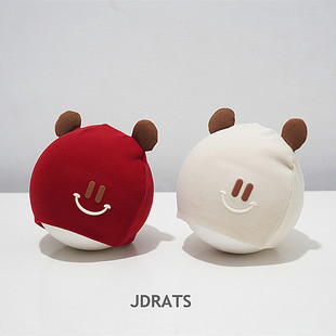 婴儿帽子秋冬季小月龄新生儿胎帽春秋款针织毛线男女宝宝护卤门帽