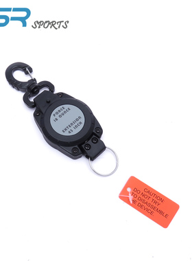 潜水背飞夹克侧挂BCD用拉伸牵引器最长41英寸diving Retractor