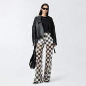 PINKO徽标迷你短袖 T恤女士纯棉小众休闲上衣100373A228