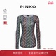 PINKO女士徽标长袖 针织衫 100639A1ZY