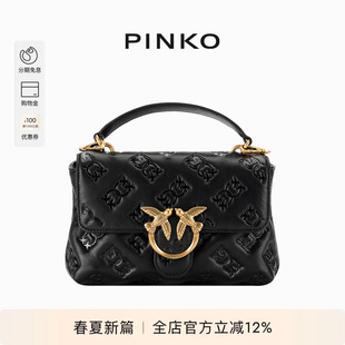 迷你单肩包100044A2JX Puff徽标纳帕皮革 PINKO女士Love Bag