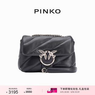 推荐 PINKO2024 热卖 PUFF单肩斜挎小号飞鸟包100039A0F2