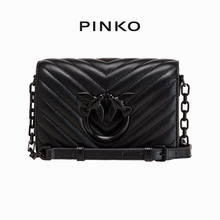 【520礼物】PINKO女士CLICK绗缝纯色小号飞鸟包100067A0VM