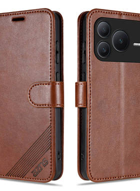 适用荣耀power2手机壳新款翻盖式皮套华为5G保护套防摔高档男士款新品防摔带支架功能全包SER-AN00侧翻