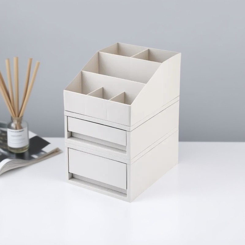 加厚款化妆品桌面置物架 抽屉式网红首饰盒宿舍ins收纳储物盒,收纳整理,其他收纳,淘宝优惠券,粉丝福利购,淘宝优惠卷