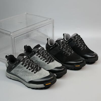 traceable真皮防水防滑登山鞋