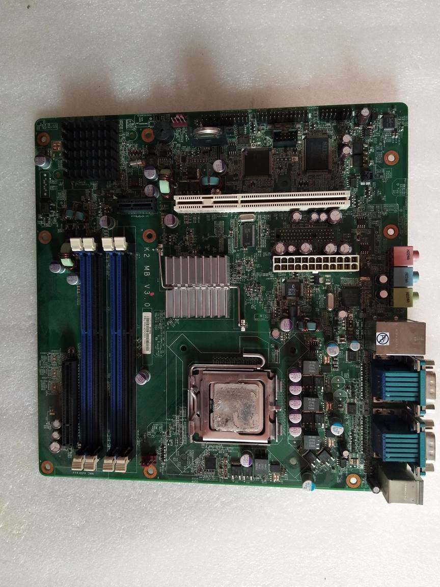 原装ibm 42m5861收款机主板93y0001 k2 mb v3.0双vga口工业主板询