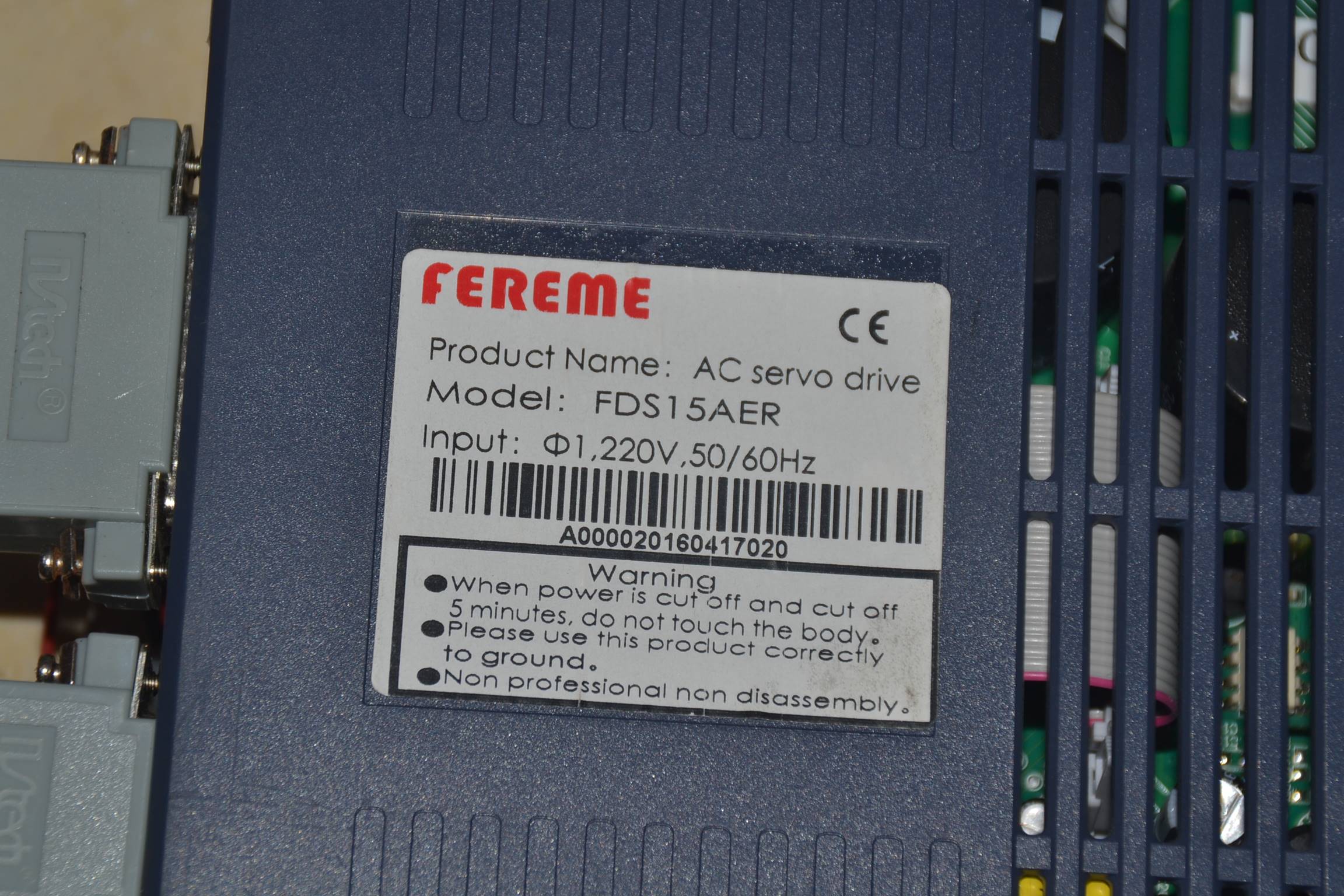 #FEREME FDS15AER 60FSM-02030BK 200W带刹车伺服电机驱动器套装 电子元器件市场 驱动器/控制器 原图主图