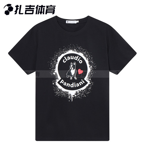 足球狗新款潮牌凉感短袖T恤