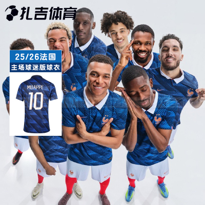 耐克世界杯法国主场球迷版短袖