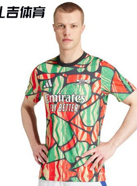 扎吉体育Adidas阿迪达斯阿森纳足球服运动训练比赛热身球衣IS9996