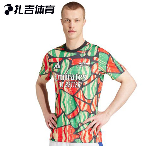 阿迪达斯阿森纳足球训练热身球衣