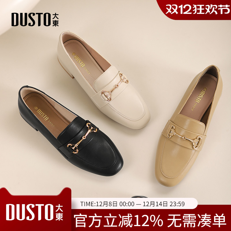 大东乐福鞋女鞋2024春季新款