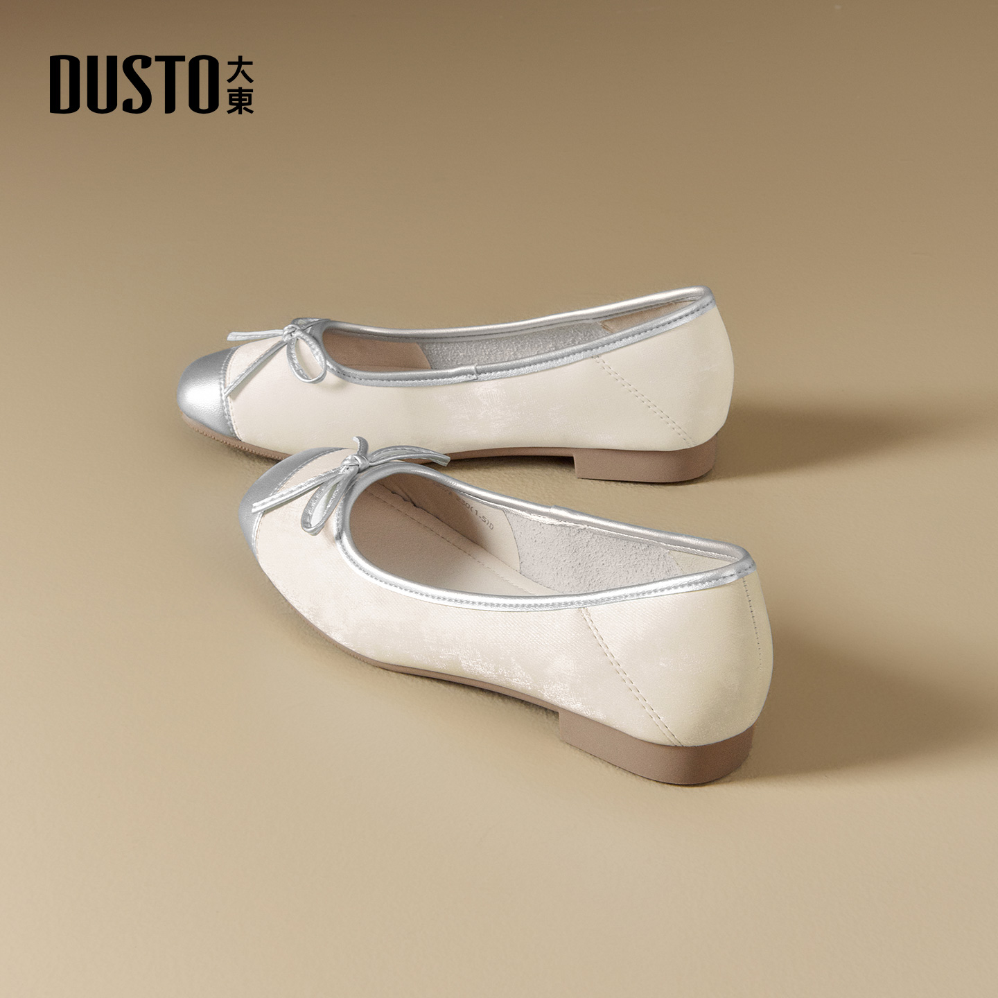 大东dd平底单鞋女2025新款秋季豆豆新中式女鞋子浅口瓢鞋芭蕾皮鞋