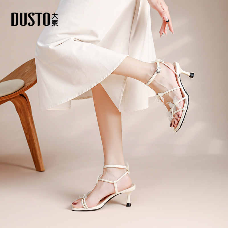 大东绑带凉鞋优雅女鞋