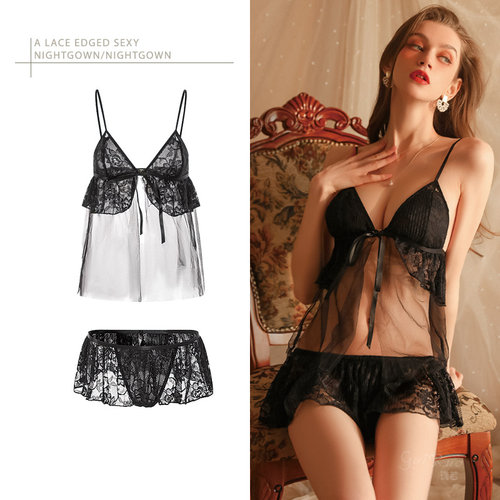 文胸套装春夏维多利亚吊带睡裙