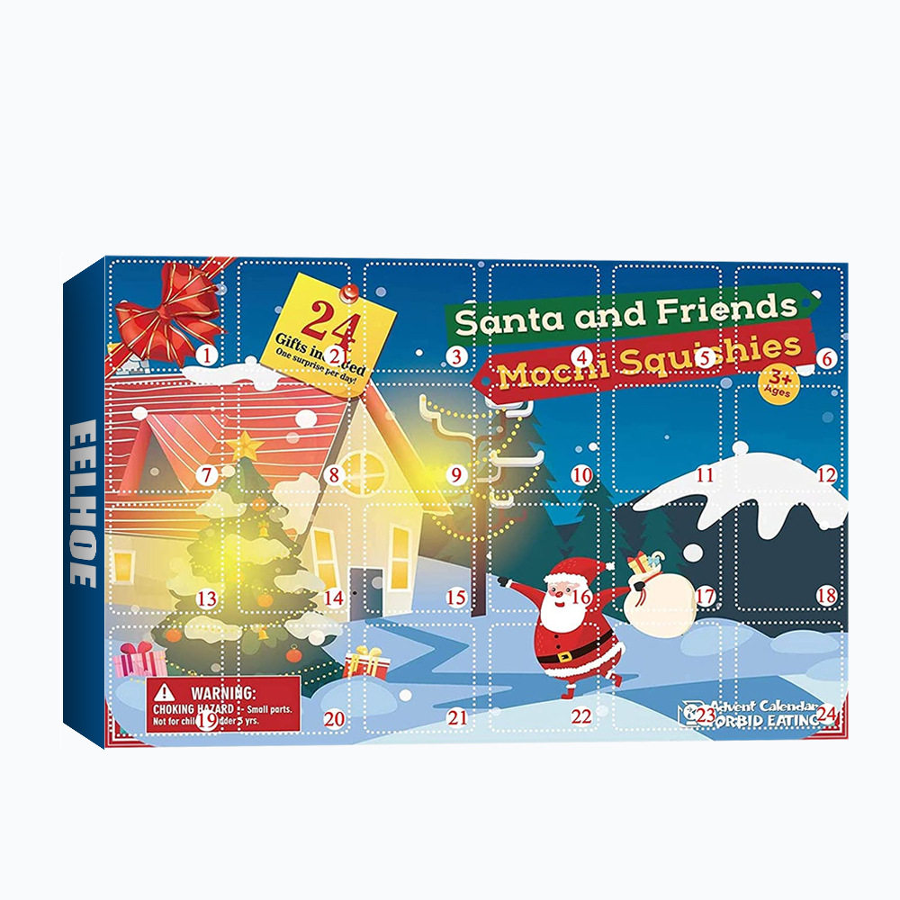 christmas 24 day countdown blind box圣诞节倒数24天礼物盲盒