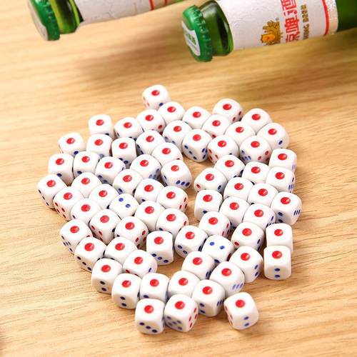 圆角骰子塑料大号色子骰子色子圆