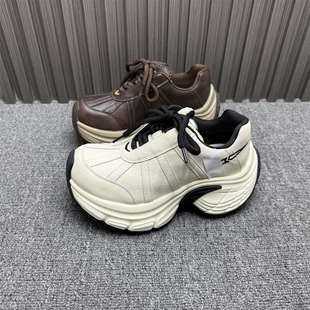 撤柜断码2026春季新款厚底老爹鞋时尚百搭6厘米增高休闲运动鞋女