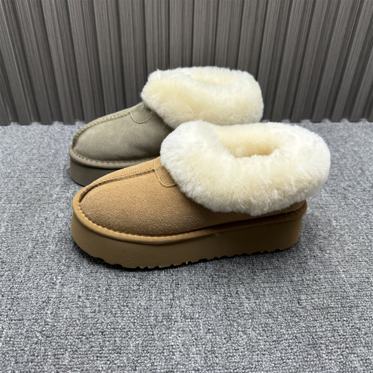 撤柜处理真皮羊毛口雪地靴女冬季新款厚底轻便毛毛加绒加厚面包鞋,女鞋,时尚雪地靴,淘宝优惠券,粉丝福利购,淘宝优惠卷