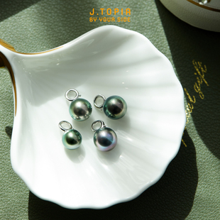 「现货商品」胶囊吊坠大溪地珍珠万能开扣吊坠休闲亦正式 J.TOPIA