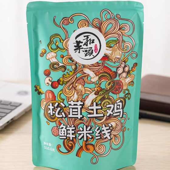 和菜头松茸土鸡鲜米线 6袋装