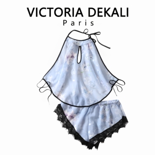 内衣高级感冰丝成年睡衣套装 ROSE VAVA肚兜女性感吊带式