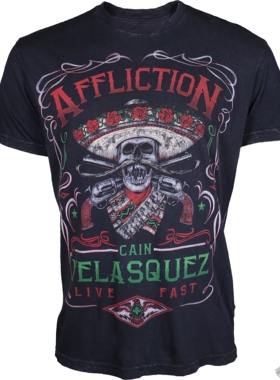 Affliction美国潮牌T恤M码特价不退换介意慎拍 做旧风格