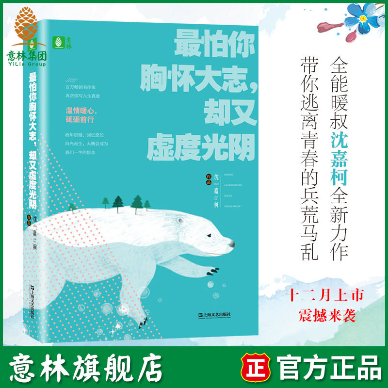 意林旗舰店 意林 最怕你胸怀大志 却又虚度光阴 沈嘉柯原创作品集 青春温暖励志散文 意林官网